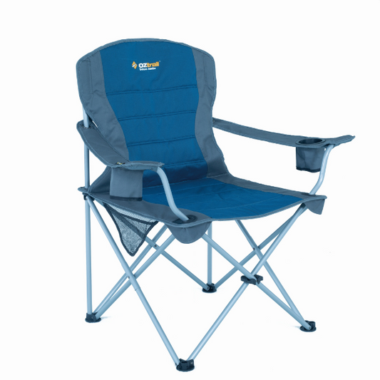 Deluxe Jumbo Arm Chair Blue