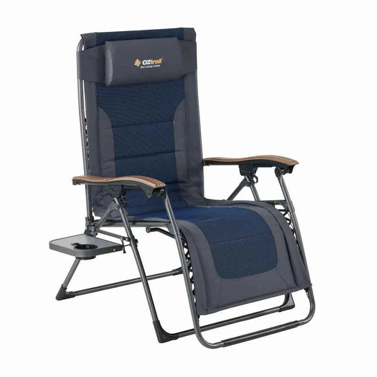 OZtrail Sun Lounge - Jumbo Deluxe -150Kg