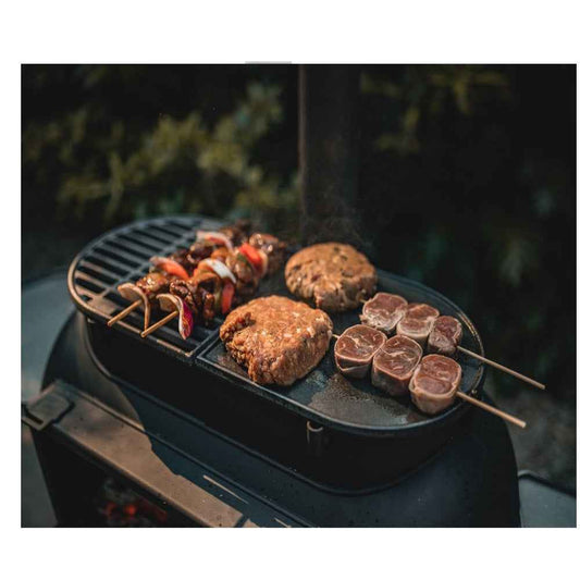 OZpig BBQ Plate – Big Pig Flat Iron for Perfect Outdoor Cooking