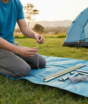 Oztrail Duraplus 8.5mm Fibreglass Tent Pole Kit
