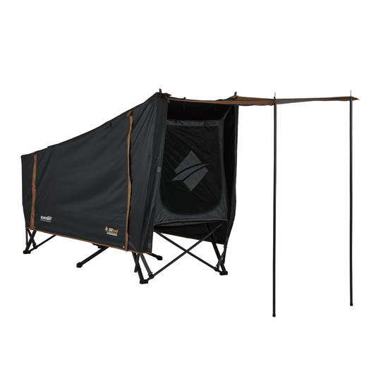 OZtrail Blackout Easy Fold Stretcher Tent Single
