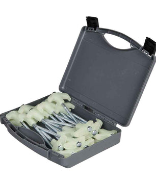 OZtrail Tent Peg Screw-In Set - 25 Piece Glow In The Dark