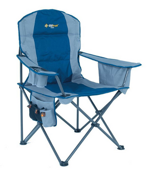 OZtrail Cooler Arm Chair  - Blue - Oztrail Online Store