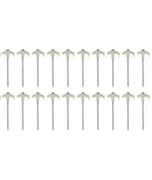 OZtrail Tent Peg Screw-In Set - 25 Piece Glow In The Dark