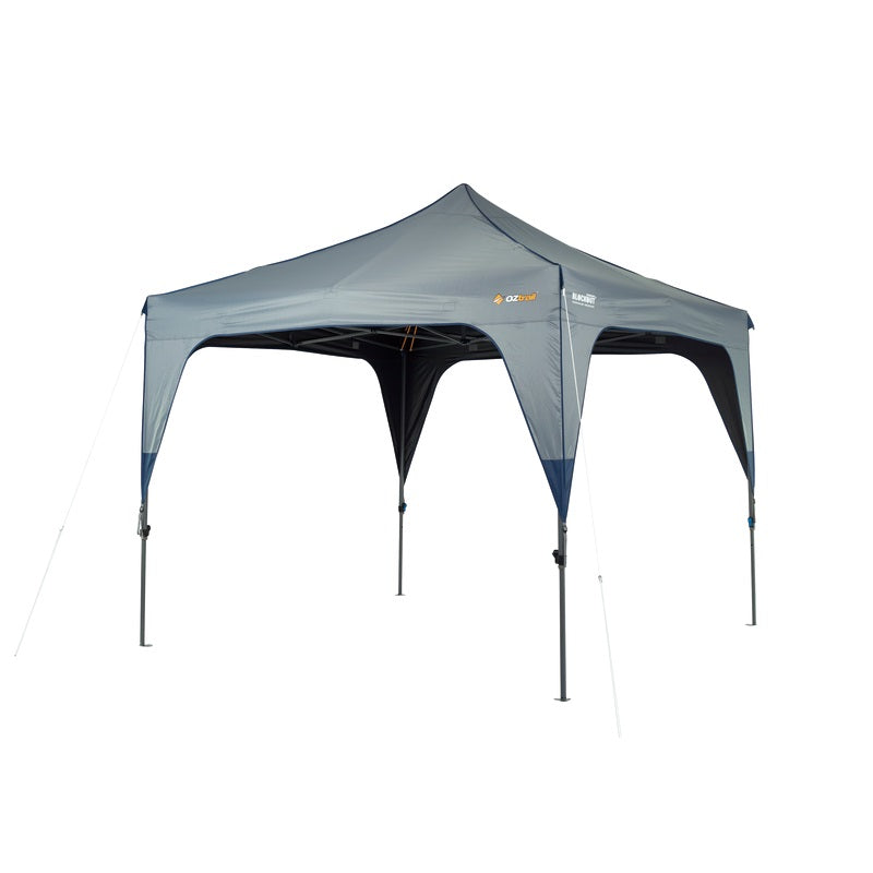 OZtrail Blockout Deluxe 3.0 Gazebo - Silver