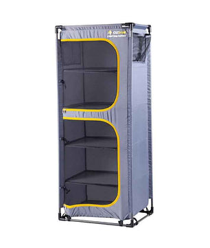 OZtrail Camp Cupboard - 5 Shelf Camp Storage Solution