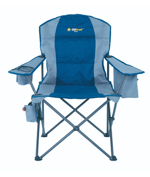 OZtrail Cooler Arm Chair  - Blue