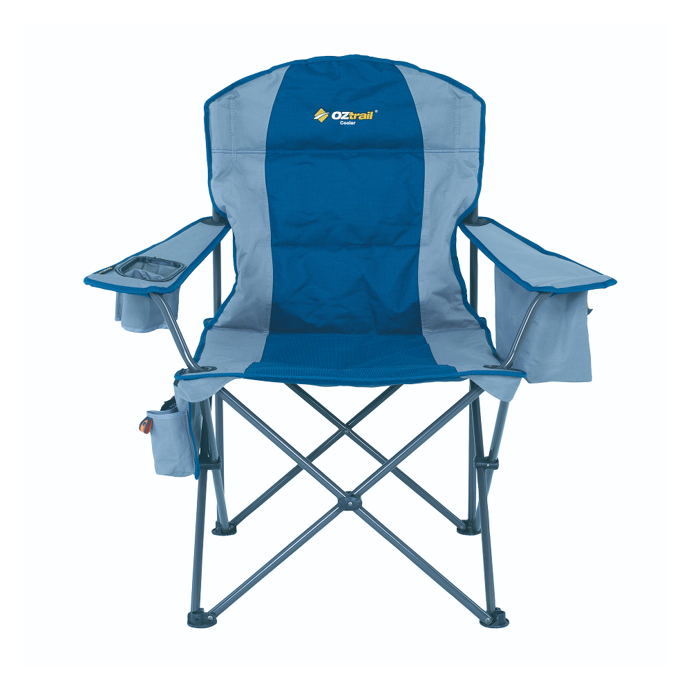 OZtrail Cooler Arm Chair  - Blue