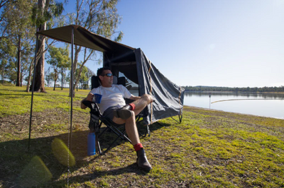 OZtrail Easy-Fold Blockout Tent - Versatile and Convenient Outdoor Shelter