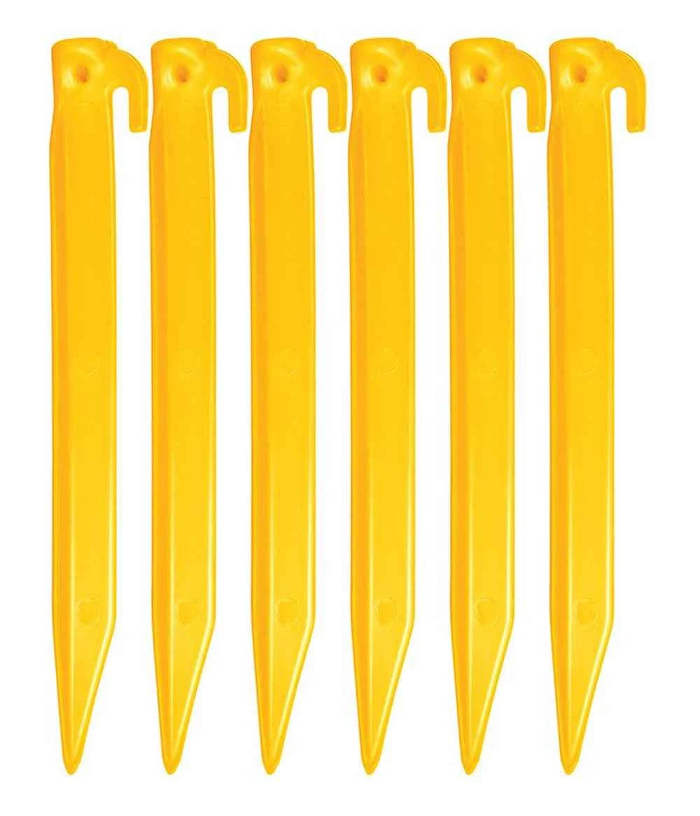 Oztrail ABS Plastic Peg 23cm 6-Pack
