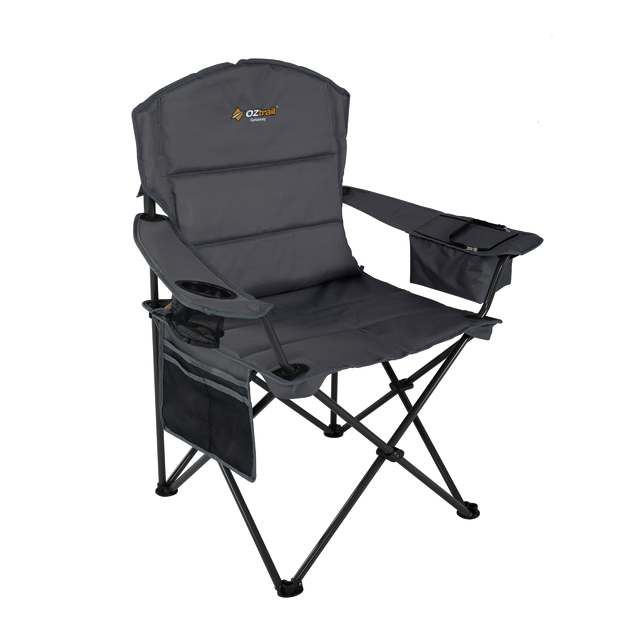 OZtrail Getaway Chair Grey - Oztrail Online Store