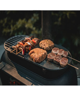 OZpig Big Pig Flat Iron Bbq Plate