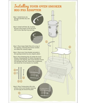 Ozpig Big Pig Oven Smoker Adaptor