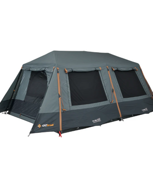 Oztrail Fast Frame Headland Tent - Spacious 10-Person, 2-Room Design