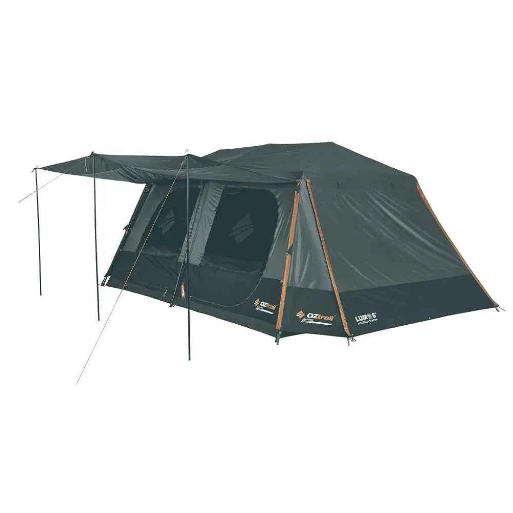 Oztrail Fast Frame Headland Tent - 10-Person, 2-Room Camping