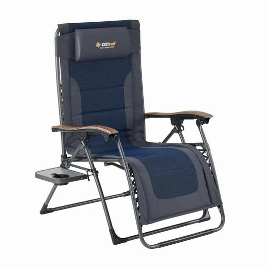 OZtrail Sun Lounge - Jumbo Deluxe -150Kg