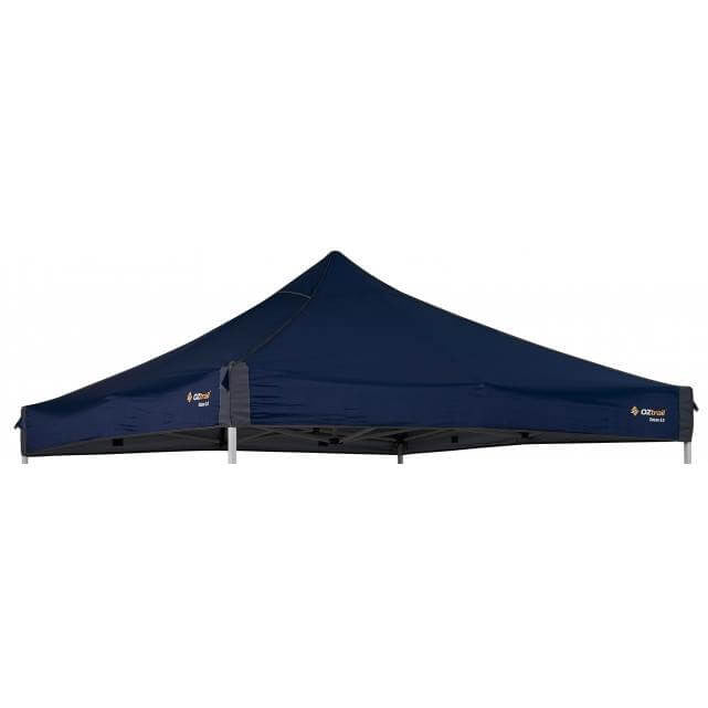 OZtrail Deluxe Gazebo Canopy 3 X 3M Blue