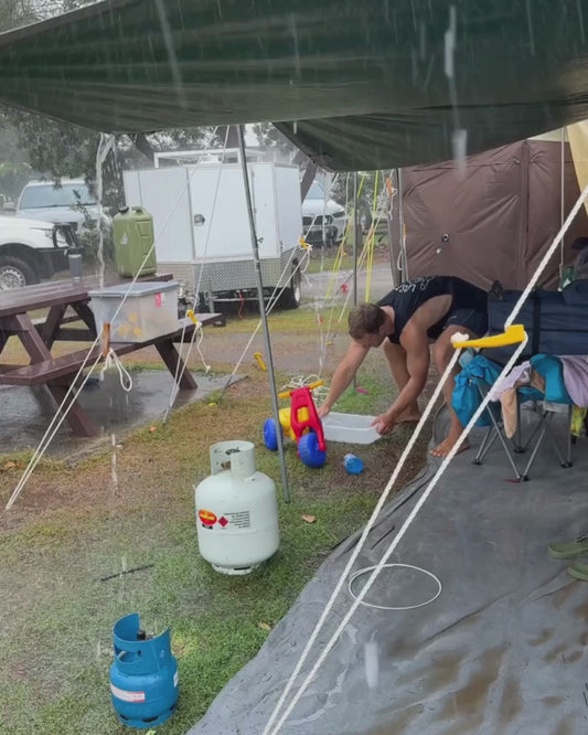 OZtrail Deluxe 6.0 Gazebo - Blue