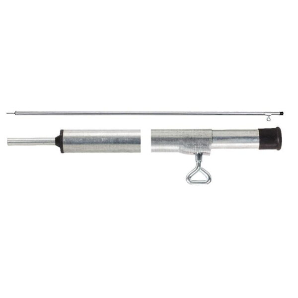 OZtrail Galvanized Tent Pole With Tee Nut - 230Cm